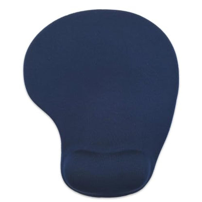 Office Mousepad with Gel Wrist Support - Ergonomic Gaming Desktop Mouse Pad Wrist Rest - Design Gamepad Mat Rubber Base for Laptop Computer -Silicone Non-Slip Special-Textured Surface (08Navy) - color: 08Navy