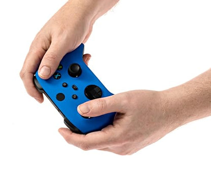 Xbox One Series X S Custom Soft Touch Controller - Soft Touch Feel, Added Grip, Cool Blue Color - Compatible with Xbox One, Series X, Series S - color: BLUE XS