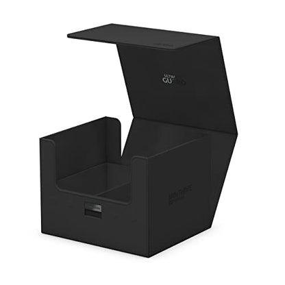 Ultimate Guard Minthive 30+, Deck Case for 30 Magnetic Card Cases, Perfect Storage for Graded Cards, Black, Secure Closure & Snaplock Mechanism - color: Black