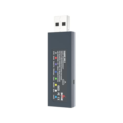 MAYFLASH Magic NS 2 Wireless Bluetooth USB Adapter for Switch/Switch 2, Windows, Raspberry Pi, Compatible with Xbox Series X & S, PS5 Controller and More - size: MAGIC NS 2