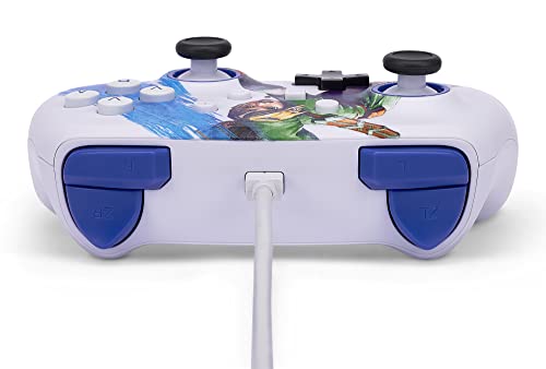PowerA Enhanced Nintendo Switch and Switch 2 Wired Controller - Master Sword Attack Zelda Link, Officially licensed - color: Master Sword Attack