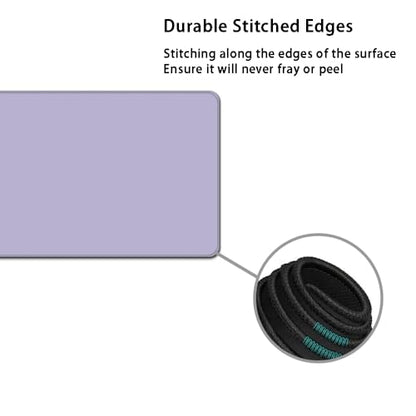 Desk Mat, Large Gaming Mouse Pad with Wrist Rest, 4 in1 XXL Mouse pad+Keyboard Wrist Rest+Mouse Pad Wrist Support+Cup Coaster Set, Ergonomic Desk Pad for Home Office, Purple - color: Purple