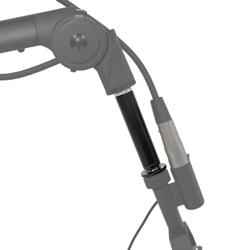 Gator Frameworks Extension Adapter for Braodcast Boom Arms, Pairs with all Gator Boom Arms (GFWMICBCBMEXT) - style: Microphone Extension Rod