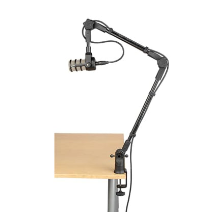 Gator Frameworks Slim Profile Desk-Mounted Mic Stand Boom Arm for Broadcasts, Podcasts, Content Creation, Live Streaming, & Similar Applications (GFWMICBCBM0500) - style: 500 Series