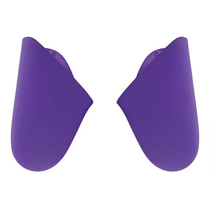 eXtremeRate Purple Replacement Handle Grips for Nintendo Switch Pro Controller, Soft Touch DIY Hand Grip Shell for Nintendo Switch Pro - Controller NOT Included - color: Purple