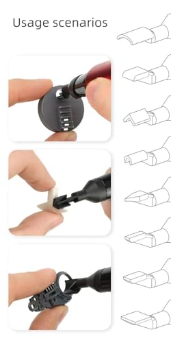 Electric Reciprocating Sander – Precision Multi-Speed Sanding Tool with Fine Sandpaper for Crafts, Miniatures, Jewelry, Woodworking, Resin Kits, Model Automotive Detailing, DIY & Hobbyists