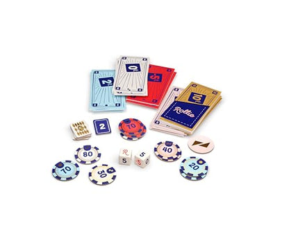 Randolph Rollie | Press Your Luck Dice Rolling Card Game for Kids, Teens, & Adults | Roll for Cash or Crash | Quick & Easy Party Game for Family Night Fun | 2-6 Players | Ages 8+ | 20 Min