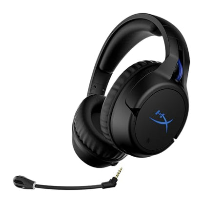 HyperX Cloud Flight – Wireless Gaming Headset for PS5 and PS4, Up to 30-hour battery, Memory foam ear cushions and premium leatherette, Noise-Cancelling Microphone with LED Mic Mute - style: PlayStation