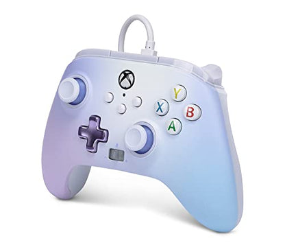 PowerA Enhanced Wired Controller for Xbox Series X|S - Pastel Dream, gamepad, wired video game controller, gaming controller, Xbox Series X|S, Officially Licensed for Xbox - color: Pastel Dream
