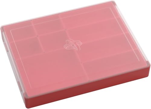 Gamegenic Token Silo Convertible | Store & Organize Board Game Tokens | 9 Removable Trays in 3 Different Sizes | Stackable Token Box | Space-Saving Design | Red Color | Made by Gamegenic (GGS22003ML) - color: Red