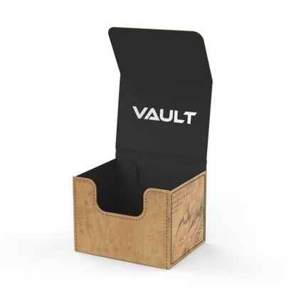 (Field Research) 100% Hand-Drawn TCG/MTG 100+ Card Vault Deck Box - style: Field Research