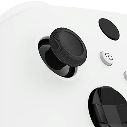 eXtremeRate Replacement Thumbsticks for Xbox Series X & S, Joysticks Repair Kit for Xbox Wireless Controller, Custom Analog Stick Buttons for Xbox One S/X/Elite Controller - Black - color: Black