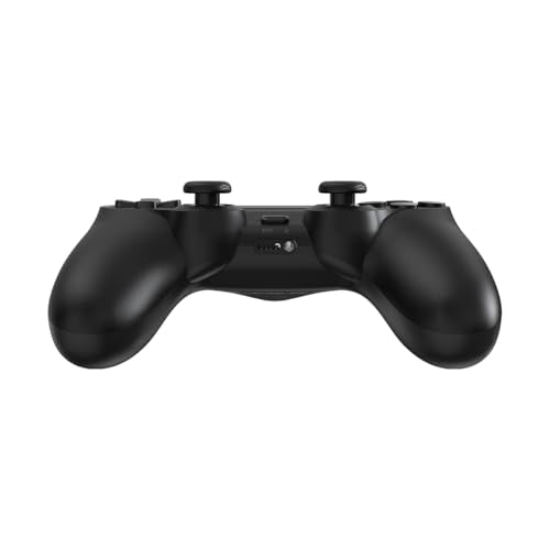 TIANHOO Wireless Controller Compatible with PS4/Pro/Slim | with Vibration Feedback, Motion Sensing, Touchpad, Light Bar, Share, 3.5mm Headphone Jack (Black) - color: Black