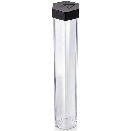 BCW Large Playmat Tube | One Tube - Single Hexagon Playmat Holder for 24" x 14" Mats | Plastic MTG Mat Tube | Protective Storage Case for TCG, MTG, and Card Games - style: Pack of 1