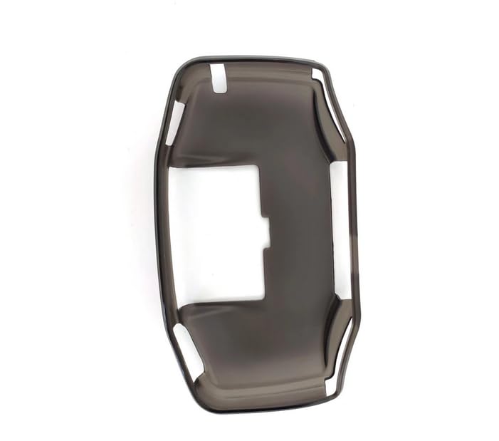 TPU Clear Transparent Protective Case Shell for GBA for Game Boy Advance Console Cover (Black)
