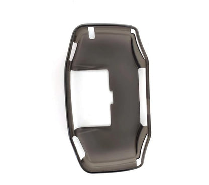 TPU Clear Transparent Protective Case Shell for GBA for Game Boy Advance Console Cover (Black)