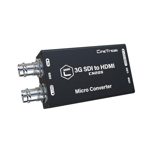 CN20S Professional SDI/HDMI Micro Vido Converter with SDI Loop Out，UHD Video 1080P60 Video Converter for livestreaming - style: SDI to HDMI conwerter