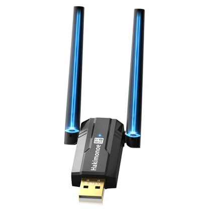 USB Bluetooth 5.4 Adapter for PC Laptop, Long Range 492FT Wireless Dongle Adaptor for Windows 11 10 8.1 7 Desktop, Plug and Play Bluetooth Mouse Keyboard Headphones Speaker Game Controller - style: BT5.4-BT11