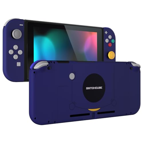 eXtremeRate DIY Replacement Shell Buttons for Nintendo Switch, Back Plate for Switch Console, Housing with Full Set Buttons for Joycon Handheld Controller - Classic SwitchCube Style - color: Classic SwitchCube Style