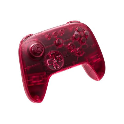 8Bitdo 64 Bluetooth Controller for Analogue 3D, Watermelon | Switch/Switch 2, Windows and Android Support, Wired USB, D-Input/S-Input Modes, Hall Effect Joystick, Vibration - color: Watermelon