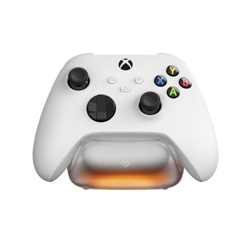 8BitDo Charging Dock for Xbox Wireless Controllers, Xbox Charging Station with Magnetic Secure Charging for Xbox Series X|S and Xbox One Controller - Officially Licensed (White) | Officially licensed, Xbox Series X|S and Xbox One wireless controllers,1100