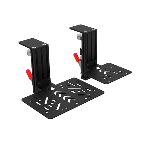 EG STARTS Desk Mount Clamp Sim Racing Wheel Stand Steering Shifter Mounts | For Logitech G25 G27 G29 G920 G923, For Thrustmaster T248 T300 T-GT TS-PC T330TS, Racing Steering Shifter Mounts