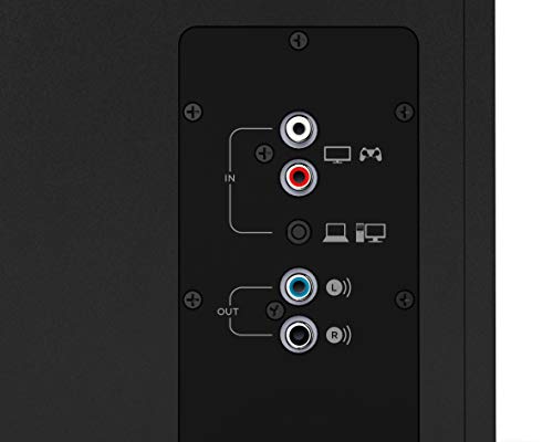 Logitech Z533 2.1 Multimedia Speaker System with Subwoofer | Powerful sound, booming bass, 3.5mm audio and RCA inputs, compatible with PC, PS, Xbox, TV, smartphone, tablet, music player