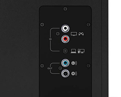 Logitech Z533 2.1 Multimedia Speaker System with Subwoofer | Powerful sound, booming bass, 3.5mm audio and RCA inputs, compatible with PC, PS, Xbox, TV, smartphone, tablet, music player