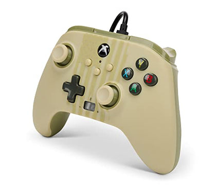 PowerA Enhanced Wired Controller for Xbox Series X|S - Desert Ops, Officially Licensed for Xbox - color: Desert Ops