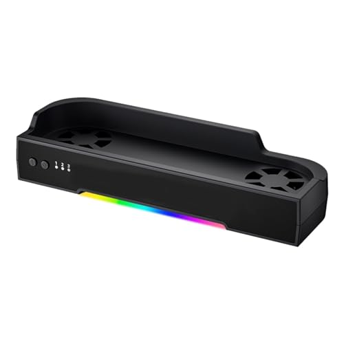 Cooling Stand for Nintendo Switch 2 Charging Dock Station NGC HUB Expansion for Switch 2 (Cooling Base + USB Expansion) - color: black