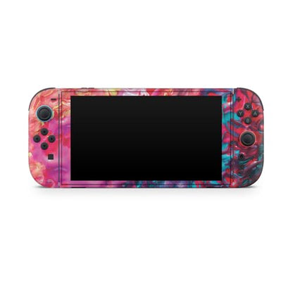 Gaming Skin Compatible with Nintendo Switch 2 Console Only - Paint Party - Premium 3M Vinyl Protective Wrap Decal Cover - Easy to Apply | Crafted in The USA by MightySkins - color: Paint Party, size: Switch 2 Console Skin Only, style: Matte Finish