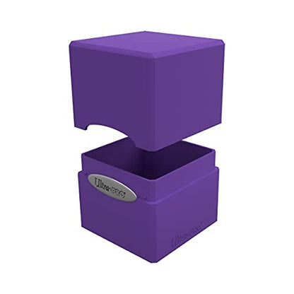 Ultra Pro - Satin Cube Deck Box - Royal Purple 15593 - color: Royal Purple