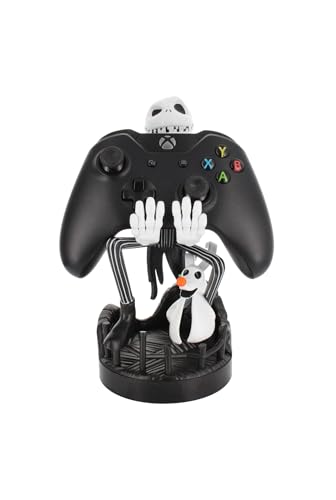 Cableguys The Nightmare Before Christmas Jack Skellington Controller Holder & Phone Stand - Gaming Setup Accessories for Desk and Room, Compatible with Xbox, PlayStation & Most Standard Controllers