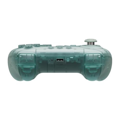8Bitdo 64 Bluetooth Controller for Analogue 3D, Ghost | Switch/Switch 2, Windows and Android Support, Wired USB, D-Input/S-Input Modes, Hall Effect Joystick, Vibration - color: Ghost