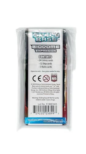 AEG Space Base Biodome Mini Expansion | Adds New Ships & Colonies | Ages 10+