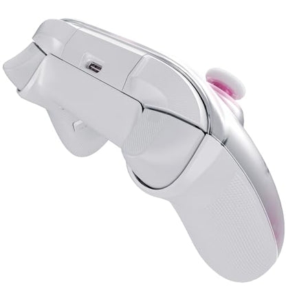 Qanba Phantom Multi-Mode Smart Wireless Controller for Windows PC and Android and iOS and TV，PC Controller With Hall-Effect Joysticks，Tri-Mode Connection (2.4G/Bluetooth/Wired), 1000Hz Polling Rate, Dual Vibration Motors, 6-Axis Gyro, Programmable Back Bu