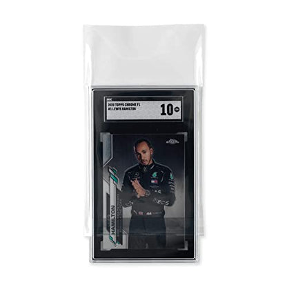 Vault X Universal Fit Slab Sleeves (100 Pack) for BGS SGC ACE | Fits BGS, SGC & ACE graded slabs & cases. Crystal-clear, acid-free protective sleeves. 100-pack for graded card collectors. - size: Universal Fit 100 pack