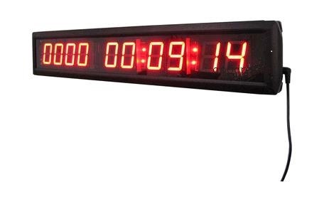 Large Red Color LED Digital Wall Day Countdown Clock 1.8" Hih Chatracter for Indoor