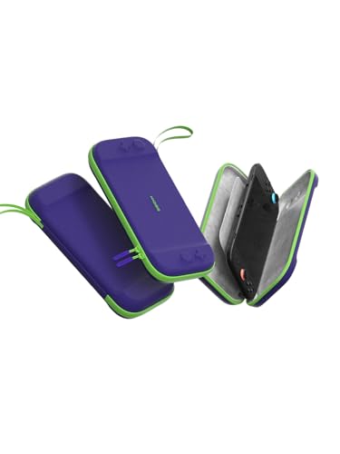 Hagibis Carrying Case for Nintendo Switch 2 2025, Storage Organizer 10 Games Cartridges Protective Hard Shell Portable Travel Carry Bag handbag Pouch (Purple) - color: Purple