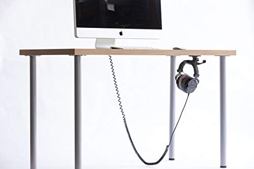 Elevation Lab The Anchor Pro - Extra Strong Under-Desk Headphone Stand Mount with Built-in Cord Management - size: Single - The Anchor Pro