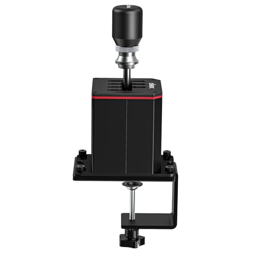 aikeec USB Truck Simulator Shifter for Logitech G29 G27 G25 G920 Thrustmaster T300RS/T500 GT Sim Racing Shifter for PC Windows Racing Games, Froza, Dirt, WRC, Assetto Corsa ATS & ETS2 6+R with Clamp - size: 6+R with clamp