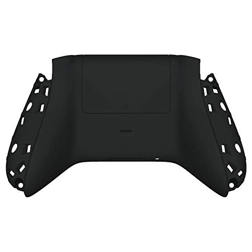 eXtremeRate Custom Back Cover Shell for Xbox Core Wireless Controller, Black Replacement Controller Battery Cover & Bottom Shell for Xbox Series X & S Controller - color: Black