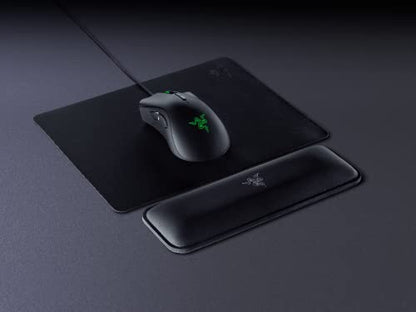 Razer Ergonomic Wrist Rest for Gaming Mice: Anti-Slip Rubber Base - Angled Incline - Classic Black - size: Mouse, style: Memory Foam