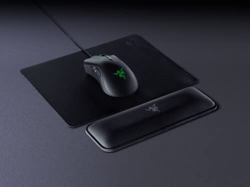 Razer Ergonomic Wrist Rest for Gaming Mice: Anti-Slip Rubber Base - Angled Incline - Classic Black - size: Mouse, style: Memory Foam