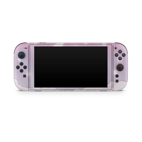 Glossy Glitter Gaming Skin Compatible with Nintendo Switch 2 Console Only - Baby Moon - Premium 3M Vinyl Protective Wrap Decal Cover - Easy to Apply | Crafted in The USA by MightySkins - color: Baby Moon, size: Switch 2 Console Skin Only, style: Glossy Gl