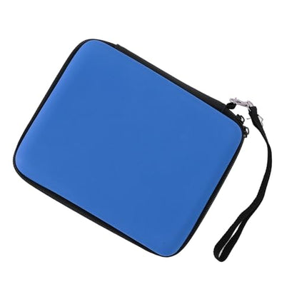 LUCKDANO Carrying Case for 2DS - Protective Hard Shell with 8 Game Card Holders - Compatible with 2DS Console Accessories Shockproof & Travel Case Portable Pouch with Wrist (#14) - color: Blue