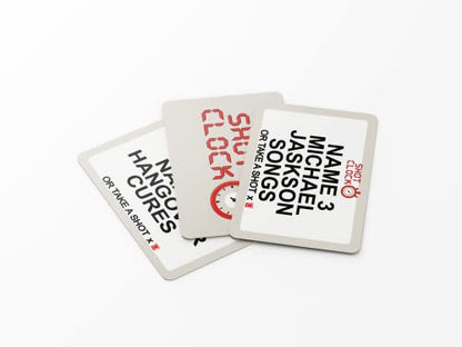 Shot Clock - Black Owned Drinking Card Games for Adults Urban Trivia Game - Great Drinking Games for Adults Party Shots A Fast Moving Intoxicated Card Game