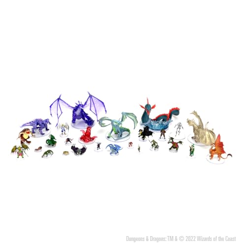 WizKids D&D Icons of the Realms: Fizban's Treasury of Dragons 8 Ct. Booster Brick (Set 22) - style: 8 Count Brick