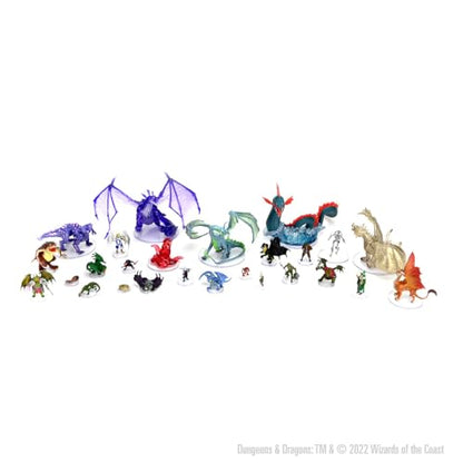 WizKids D&D Icons of the Realms: Fizban's Treasury of Dragons 8 Ct. Booster Brick (Set 22) - style: 8 Count Brick