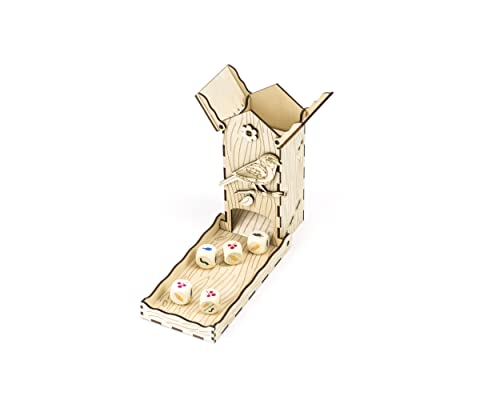 Chickadee Dice Tower | Compact folding dice tower | Standalone dice tower or a replacement for the dice tower in the Wingspan board game